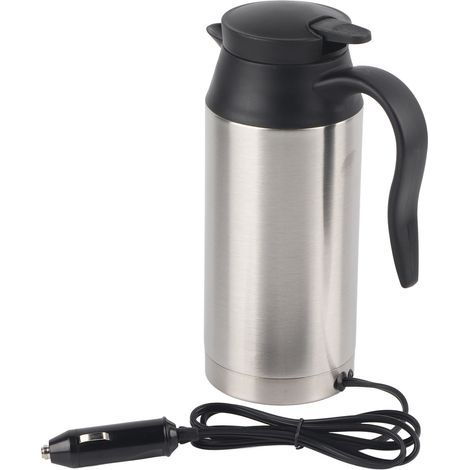 Portable Electric Car Warmer Mug, 12V, 750ml, Travel Warmer Mug, Coffee, Tea, Boiling Kettle (1/5)