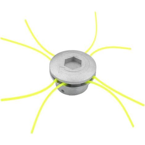 Tête de coupe, faisceau de câbles universel en aluminium pour tondeuse à gazon, débroussailleuse, ensemble de faisceaux de câbles, sac de bobine, accessoires de tête de coupe pour tondeuse électrique