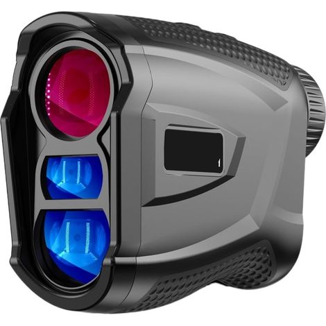 Télémètre À Écran Tactile Télescope De Golf Rechargeable Affichage LCD avec Verrouillage du Drapeau 600m Précis Mesure Distance Effort (1/5)