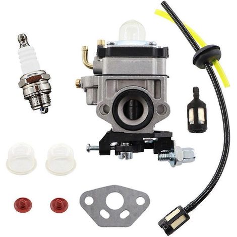 Kit de conduite de carburant pour carburateur de tarière à glace Jiffy, compatible avec les moteurs 2 temps Jiffy SD60i 30XT, carburateur de remplacement 4082 avec joint. (1/5)
