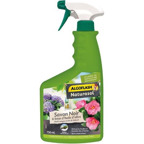 Algoflash Naturasol Jabón Negro líquido 750 ml natural