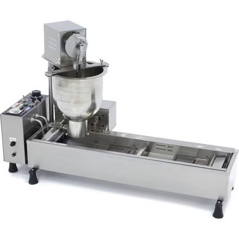 Machine à donuts professionnelle automatique, 500 donuts/h, friteuse 13 L inox