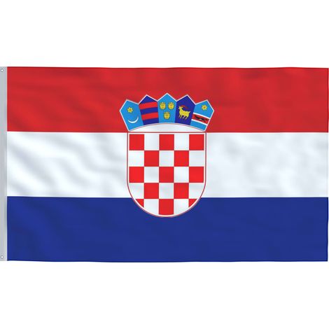 Drapeau Croatie 90x150 cm (1/5)