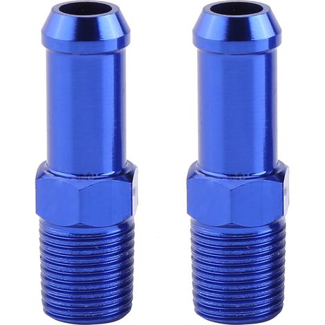 Régulateur de pression de carburant universel en aluminium réglable avec manomètre pour voiture rouge (1/5)