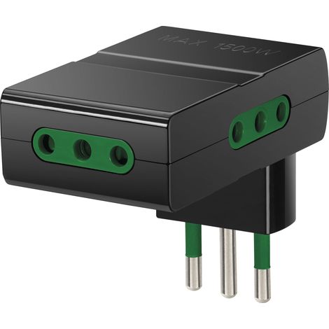 VIMAR - RI.00310 Adattatore mult. S11 + 3P11 nero