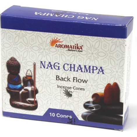 Cônes d'encens à reflux Aromatica - Nag Champa- Vendu par 1 (1/4)