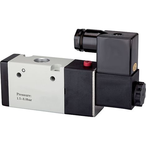 Riegler 3/2-Wegeven elektropn., monost., NC, G 1/4, 230V, 50 Hz, 850l/min (1/3)