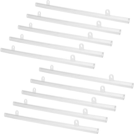 10 Stück Pvc Posteraufhänger Aufhängestangen Stabile und
