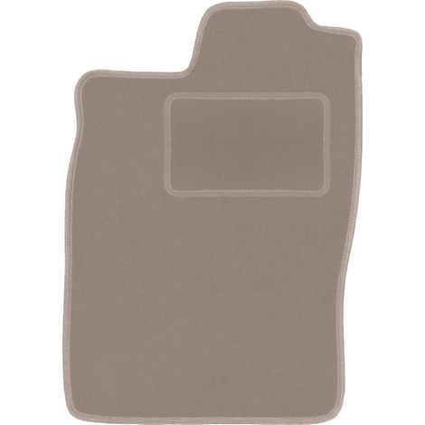 Alfombrilla de terciopelo para el conductor para: Saab 900 II hatchback, liftback (1994-1998) beige