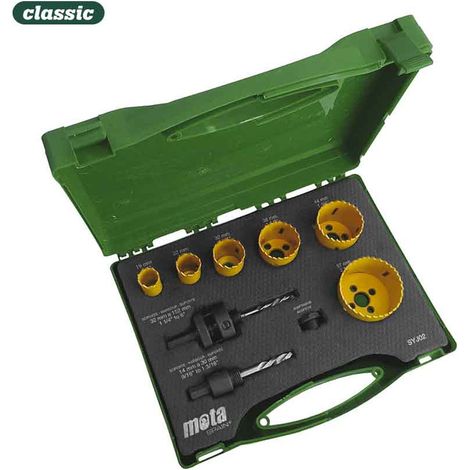 Jeu de 6 scies cloches 19, 22, 32, 38, 44 et 57mm MOTA (1/3)