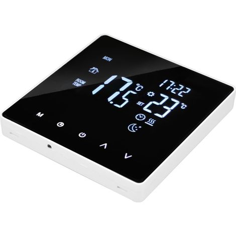 Thermostat Intelligent WiFi pour Chauffage au Sol 4400W, Écran Tactile LCD, Contrôle à Distance, 5‑60°C, 90‑240V (1/5)
