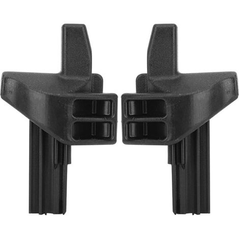 Jeffergarden 2 pièces de colliers de serrage pour porte-bagages A16969302849051 pour Classe A W169 / Classe B W245-DOU