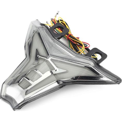Motorrad-LED-Rücklichteinheit mit getönter Linse, passend für Kawasaki Z1000/Ninja ZX10R/ZX10RR/400