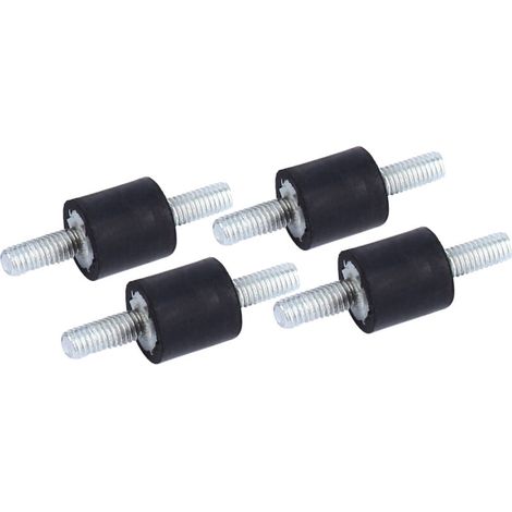 4 Pièces Supports en Caoutchouc M8, Supports de Bobines en Caoutchouc Anti-vibrations, Amortisseurs Bobines (M3 8x8) (1/5)