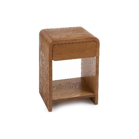 ANDREA HOUSE MU25070 Mesita Noche Fresno Oscura 40X34X56 - ref: MU25070