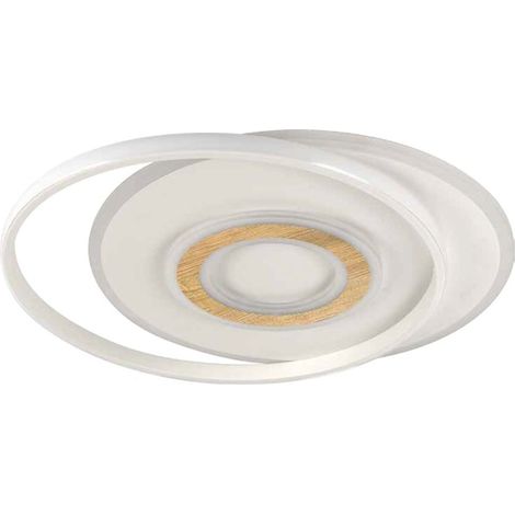 Plafonnier LED Naos Nature 75 W 5840 lm CCT à intensité variable (1/5)