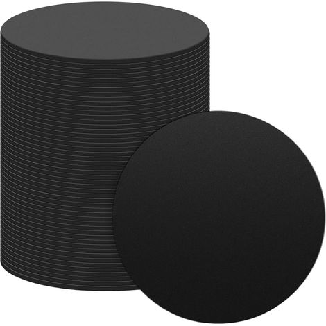 Patins Pour Pieds De Table De Billard Patins Anti-dérapants En Caoutchouc 50 Pièces Antidérapants Noirs Diamètre 7,6 Cm Accessoires Pour Dortoir Appartement Hôtel Restaurant (1/5)