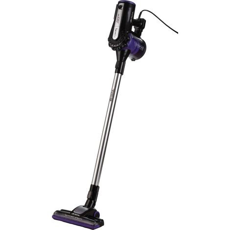 Balai électrique Filaire Aspirateur et aspirateur à miettes 2 en 1, 600W, Filtre HEPA, Technologie cyclonique sans Sac, Brosse motorisée, Lilas (1/5)