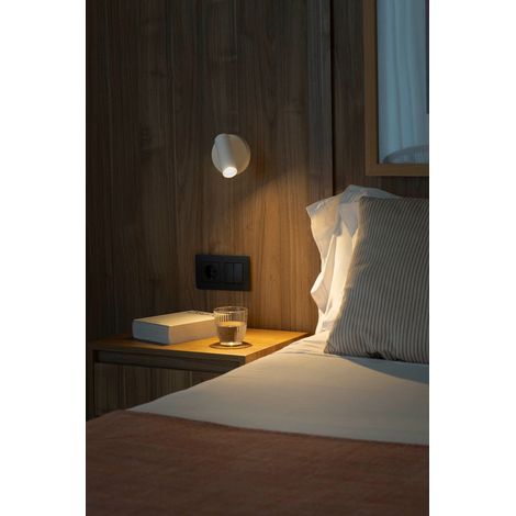 STAN SLIM 1L Applique bianco con interruttore 1xGU10 MR11