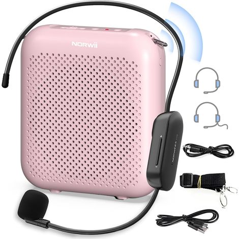 15W Amplificateur Vocal Portable avec Micro sans Fil Bluetooth (1/5)