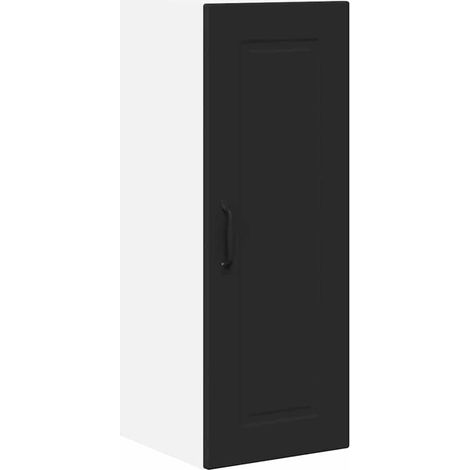 Meuble mural de cuisine,Armoire de cuisine Noir 30 x 31 x 80 cm Bois d'ingénierie CFW16450 (1/5)