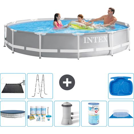 Intex Piscina Prism Frame Rotonda - 366x76 cm - 9-pezzi  S31928