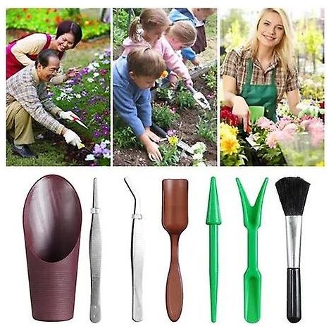 Mini-Gartengeräte-Set, kleine Erdschaufel, Gießkanne – Sunny (1/5)