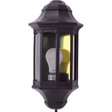 MURA Applique Mur Ext. IP44 IK08 noir E27 77W max. Lpe non incl. ARIC 1942