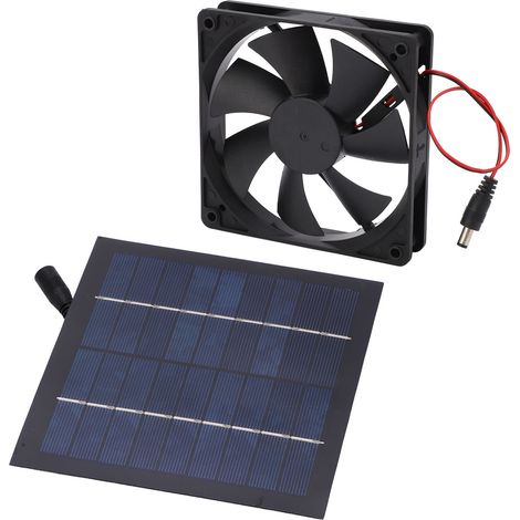 Mini-Solarventilator (20 W), wasserdicht (IP65), umweltfreundlich, hohe Effizienz (20 %) (1/5)