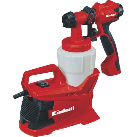Einhell elektrisches Farbsprühsystem TC-SY 600 S (600 W, halbstationar, mittelgroße bis große Arbeitsflächen, für Lacke und Lasuren)