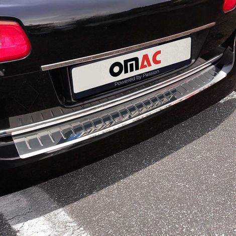 OMAC Ladekantenschutz Stoßstangenschutz für VW Passat B6 Variant 2005-2010 – Edelstahl Chrom (1/5)