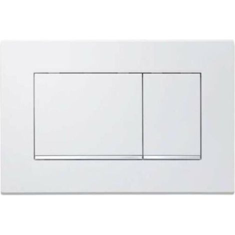 Betätigungsplatte für 2-Mengen-Spülung, Square weiß matt, 115.883.JT.1-Kompatibles Produkt