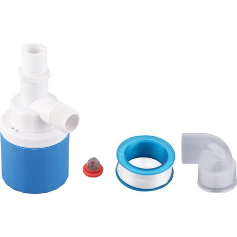 Ortviai Robinet à flotteur automatique pour chauffe-eau solaire – YT-1-2/2-ZD2, en nylon alimentaire, raccord 1/2" (1/3)