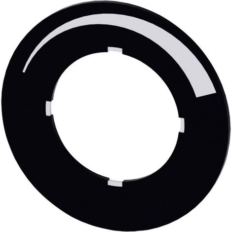 Siemens 3SU1900-0BG16-0RU0 3SU19000BG160RU0 Targa di denominazione rotondo (Ø) 40 mm Nero, Bianco 10 pz. (1/3)