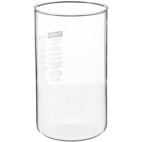Spare Beaker Verre de Rechange sans Bec Verseur pour Cafetière à Piston 1 L (1/4)