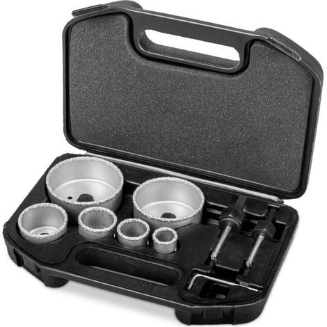 TROTEC Coffret de scies-cloches en carbure (métal dur) (1/4)