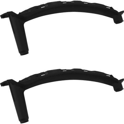 2 poignées de porte droite noires décoratives pour BMW E70 X5 E71/E72 X6 (2007-2014) (1/5)