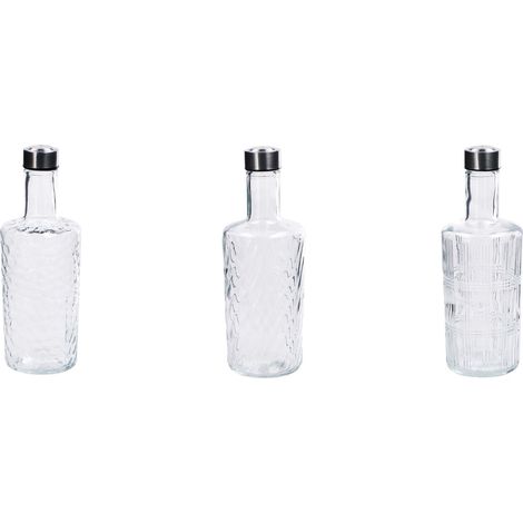 Ad Trend Bottiglia Ass. 1 Lt D 9 Cm H 27,5 Cm Acciaio Vetro Trasparente 1 Pz (1/4)