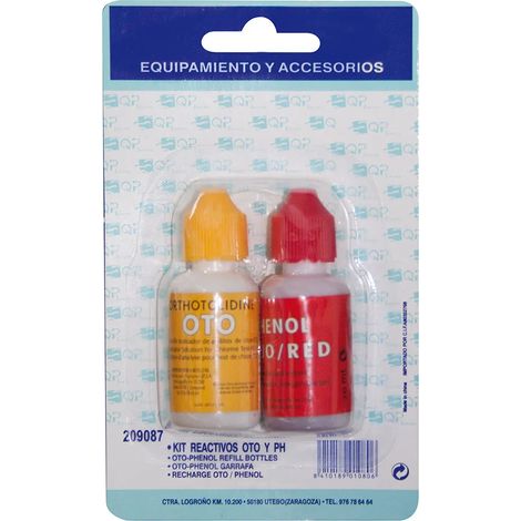 Reagenzflasche Productos qp oto and ph langlebige Bauweise kompatibel mit Spendern