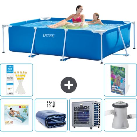 Intex Piscina con struttura Rettangolare - 220x150x60 cm - 7-pezzi S112 (1/5)