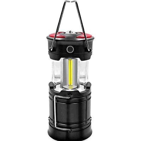 Lanterna da campeggio alimentata a batteria per interruzioni di corrente, emergenze domestiche, campeggio, escursionismo, accessori essenziali da campeggio, portatile e leggera (1/5)