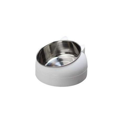 Gamelle Inox Animal - 1 pièce Blanc - Nourriture Eau Chat (1/5)