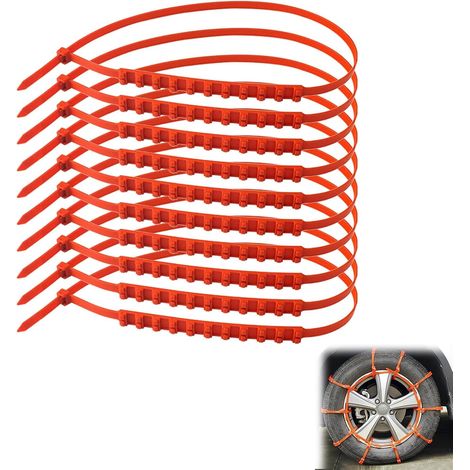 Chaîne à Neige pour Voiture, 10 Pièces (1/5)