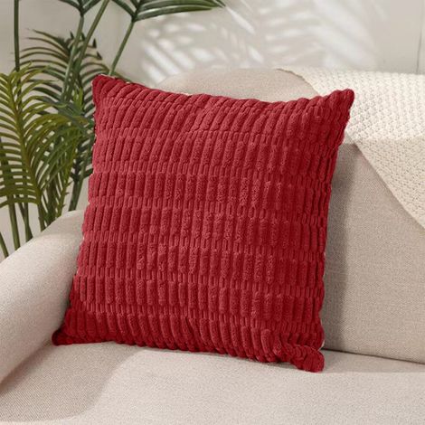Funda de cojín decorativa de estilo bohemio, de 40,6 cm x 40,6 cm, ideal para sofás, camas y bancos de salón. Decoración del hogar elegante y sencilla. Cojín de pana suave.