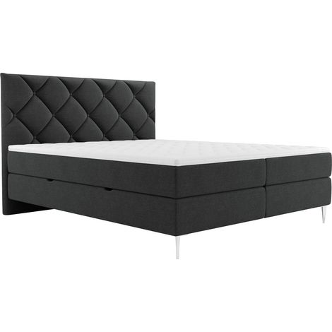 Cama continental ComfiDream Myrel, Verita 98, Continental, Doble, 180x200, Tapiz, Somieres, 188x207x117cm