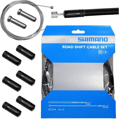 Kit de cables y fundas de cambio Shimano MTB/Carretera Y60098501