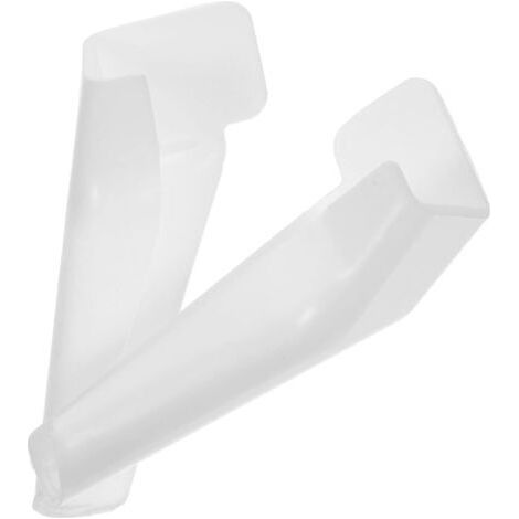 2pièces Rallonges De Gouttière Pour Camping Bec Verseur Pour Rail Anti-goutte Gouttières Pour Pare-brise Capuchons De Accessoires De Protection Pour Toit De Fourgonnette Et (1/5)
