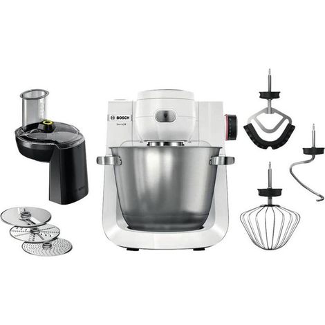 Bosch MUMS6EW13D Serie 6 Robot da cucina 5,5 L 1600 W con movimento planetario colore Bianco