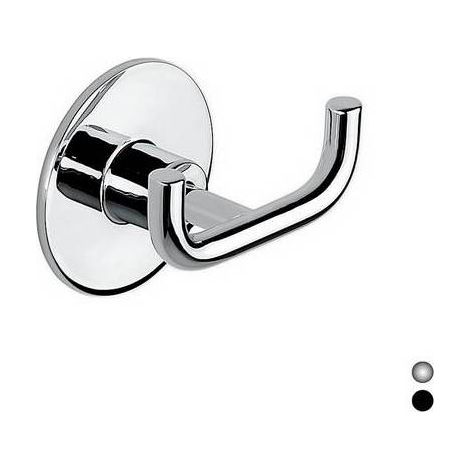 PORTE-MANTEAUX DOUBLE MODÈLE WIND Dimensions : Noir