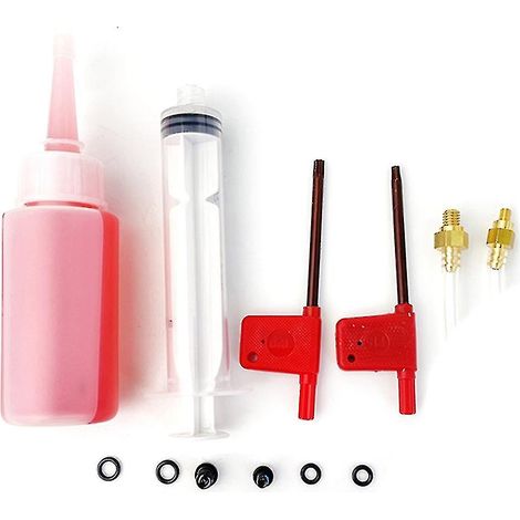 Kit de purge de freins hydrauliques ZOOM pour système de freinage ZOOM, kit de remplissage d'huile, freins à huile minérale, entonnoir (1/5)